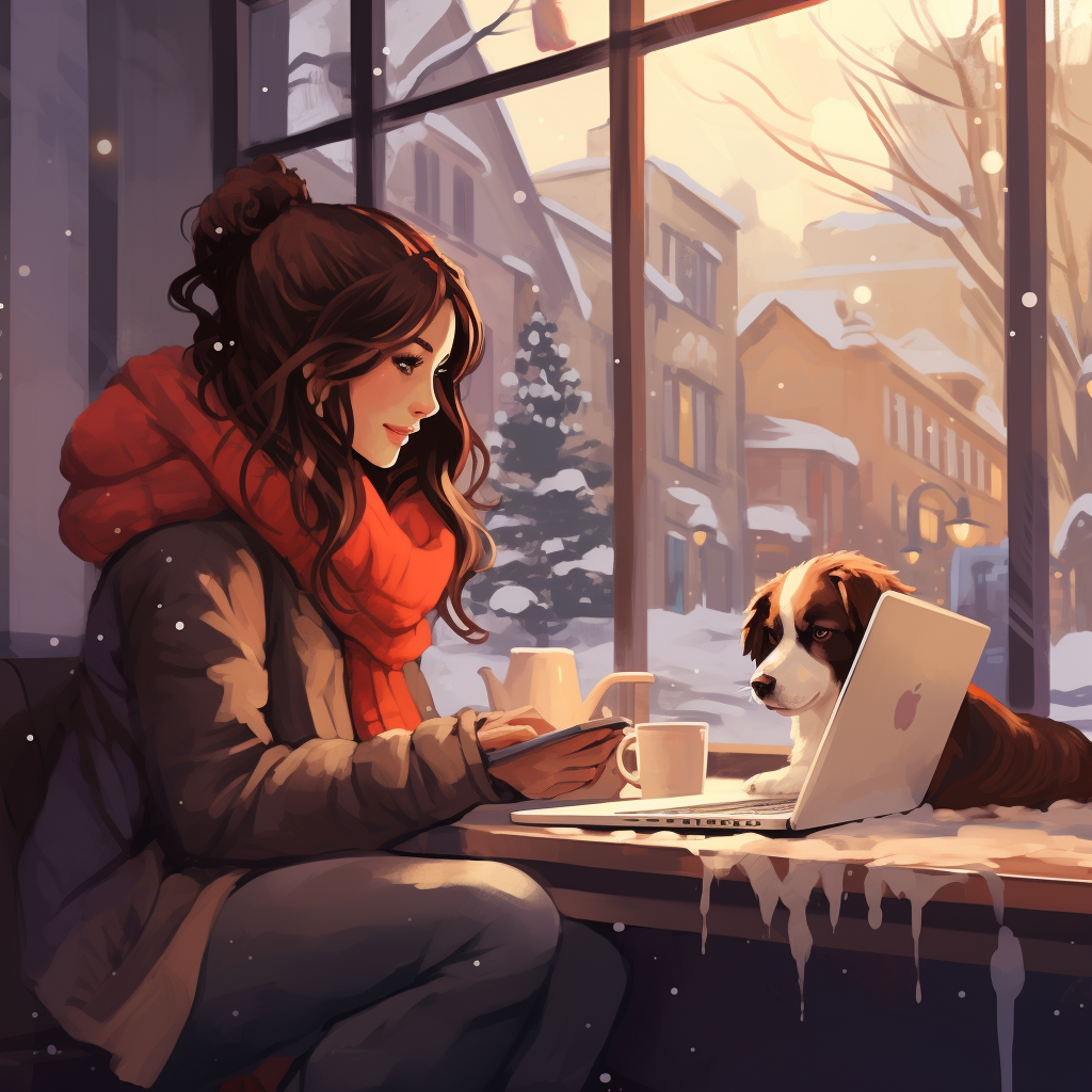 Winter: Savoring a Cup of Coffee with YOU